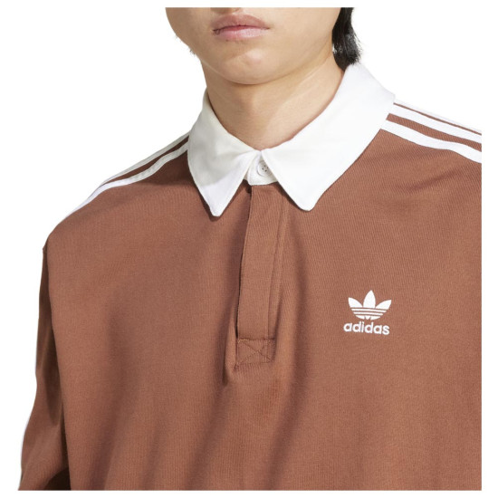 Adidas Ανδρική μακρυμάνικη μπλούζα Adicolor Rugby Polo Shirt